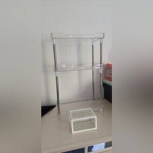 Clear Acrylic Storage Shelf